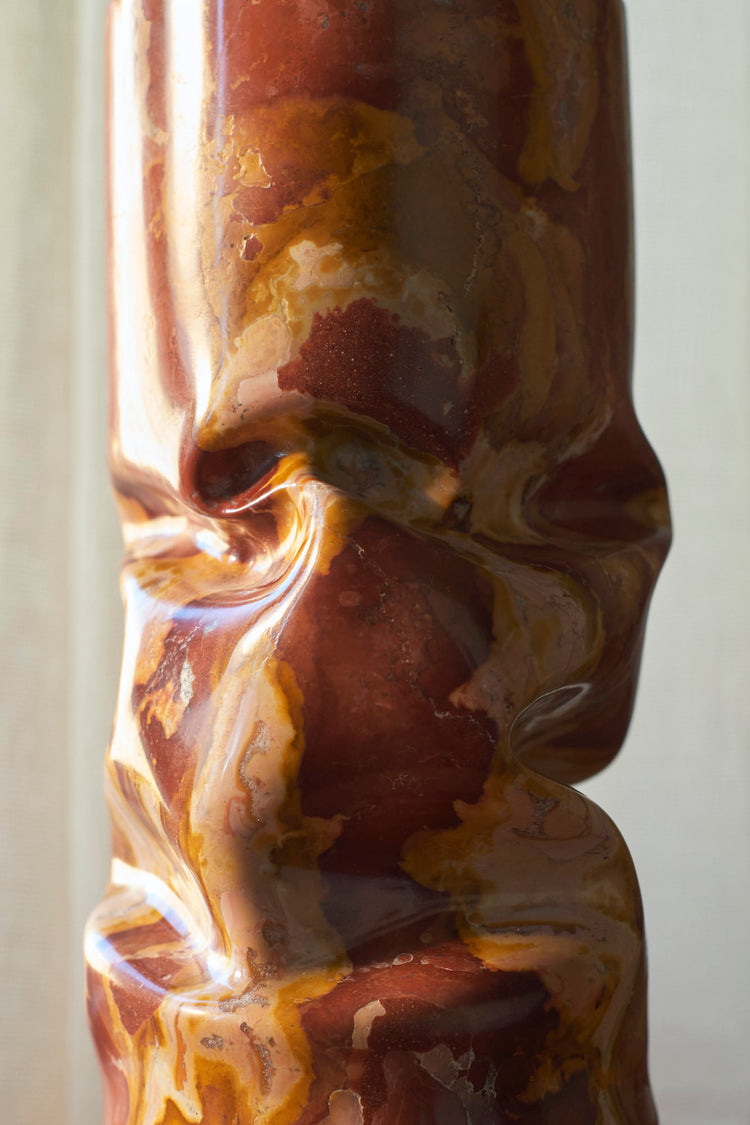 Meta Vase (Sicilian Jasper) by NomNom Studio