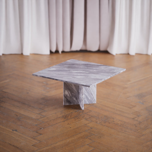 Side/Sofa Table: Bardiglio Nuvolato