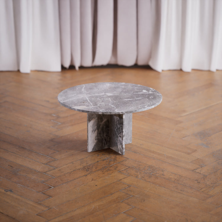 Round Side/Sofa Table: Fior Di Bosco